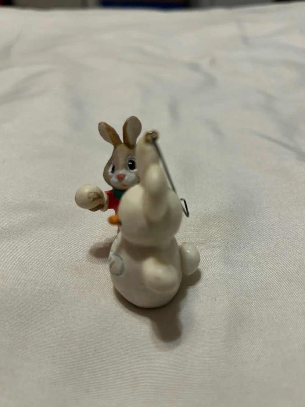 $🔟+$4.99📦💘 Hallmark Christmas bunny snowman ornament